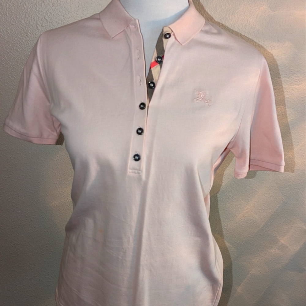 Pre-owned Burberry Polo Women's shirt Size L